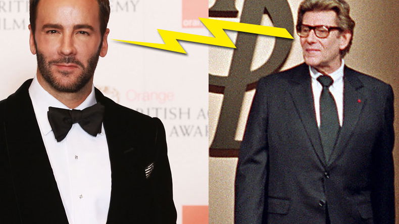 Tom Ford bekam hasserfüllt Briefe von Yves Saint Laurent
