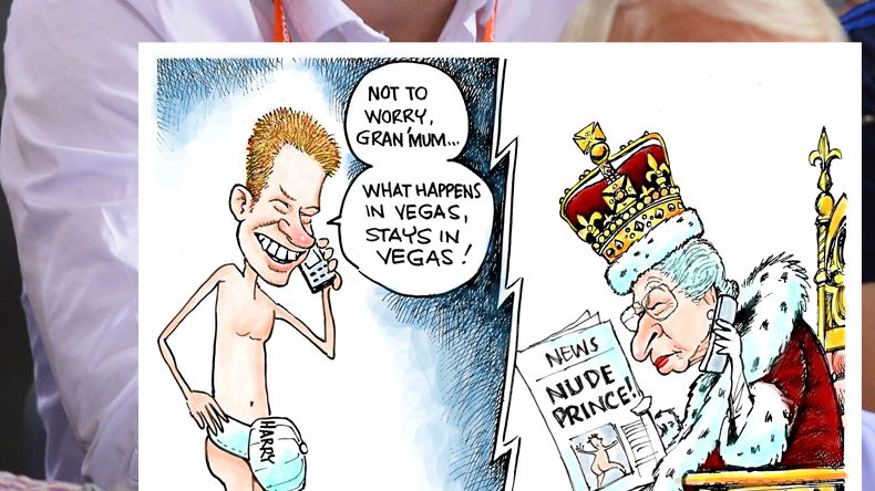 Prinz Harry: Karikaturen & böse Kokain-Gerüchte
