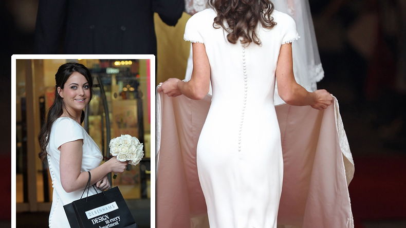 Pippas Kleid gibt es für 200 Euro als Kopie