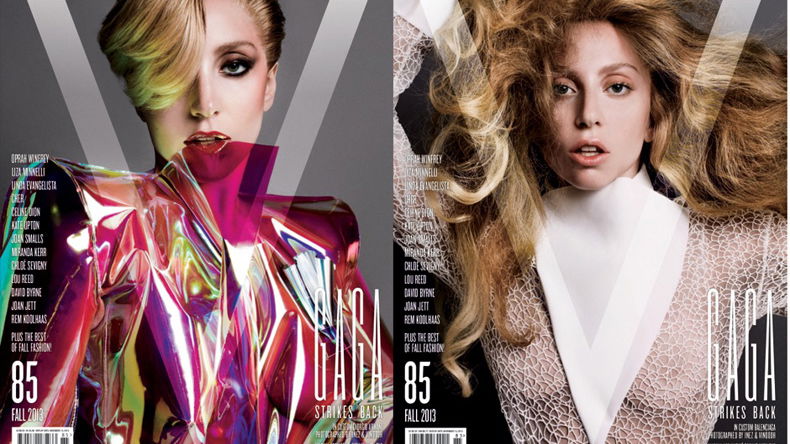 Lady Gaga nackt auf dem V Magazine