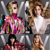 Lady Gaga nackt auf dem V Magazine