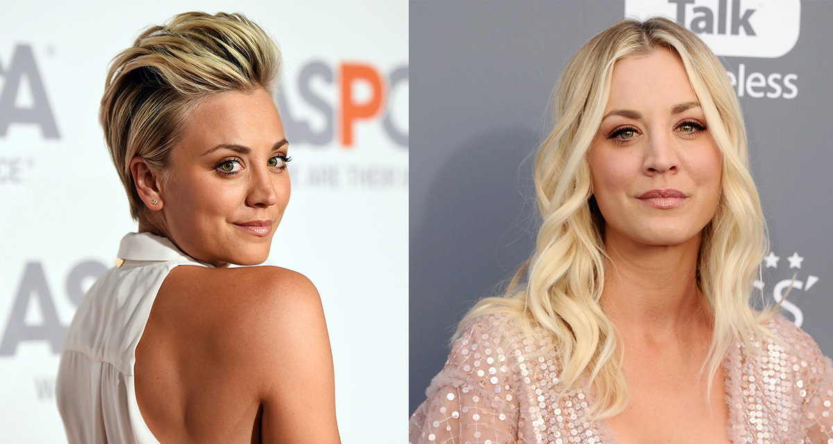 Kaley Cuoco überraschte 2016 mit einem schicken Pixie und trennte sich von ihrer langen Mähne. Wir finden, dass ihr der Look super steht!