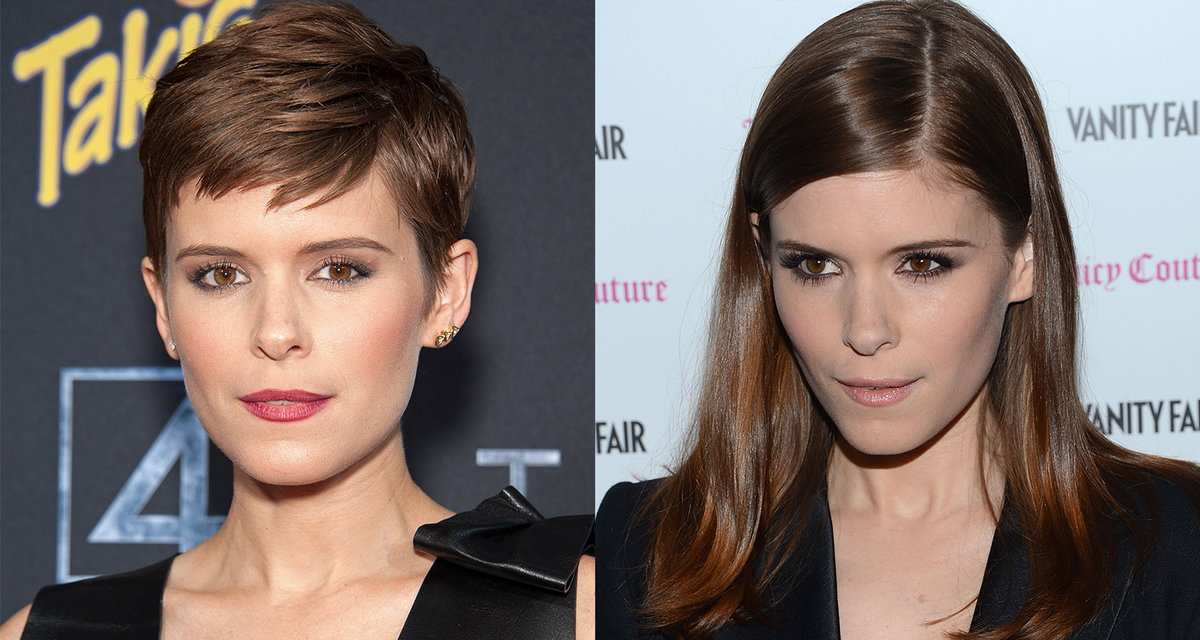 Und auch Schauspielerin Kate Mara enschied sich kurzerhand für einen raspelkurzen Pixie mit fransigem Micro-Pony, der sie durchaus weiblich und sexy aussehen lässt, wie wir finden.