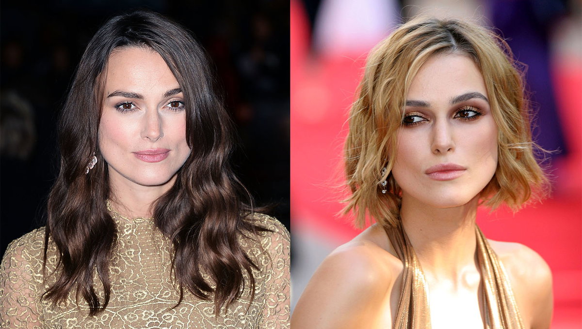 Auch Keira Knightley gesellt sich zu den Hollywood-Schauspielerinnen, die sich von ihrer langen Haarpracht trennten. Die Beauty hat bereits fast jede Länge durch, nach einem Pixie-Cut folgte der stylische Bob – aktuell ist die Frisur übrigens unter dem Namen "Cool Girl Bob" wieder super angesagt.