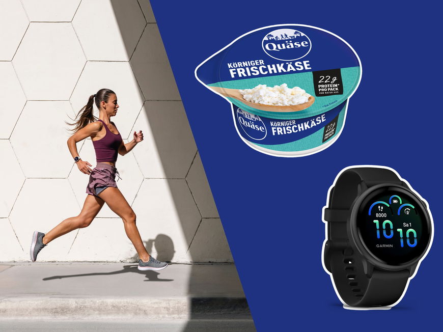 Mitmachen und mit Quäse eine Garmin Smartwatch vívoactive 6 gewinnen