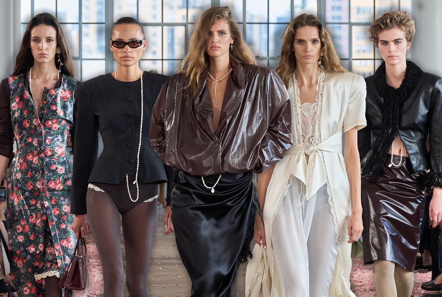 3 Key-Looks der Magda Butrym Show in NYC, die wir uns sofort abspeichern