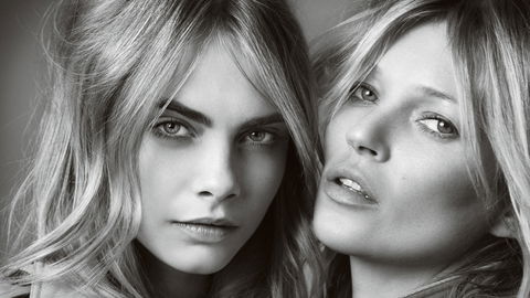 Heiß, heißer, My Burberry: Cara Delevingne & Kate Moss
