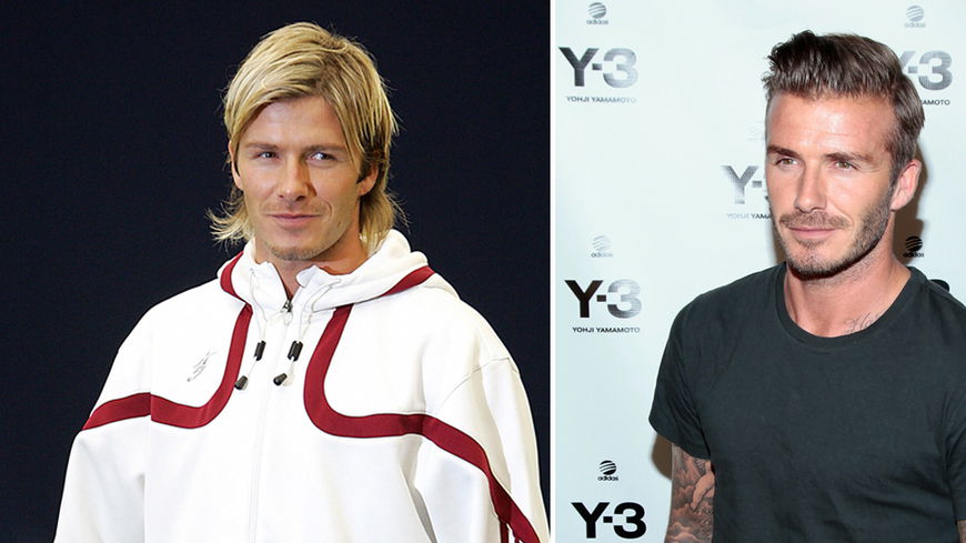David-Beckham: die Hairstyles des Trendsetters