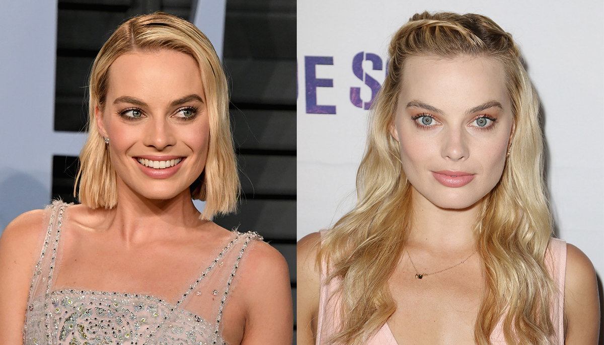 Margot Robbies süßer Bob bringt ihre Gesichtszüge perfekt zur Geltung. Dazu trägt die australische Schönheit einen seitlichen Scheitel und Beach-Waves, die ihr den Hollywood-Glamour-Look verleihen.
