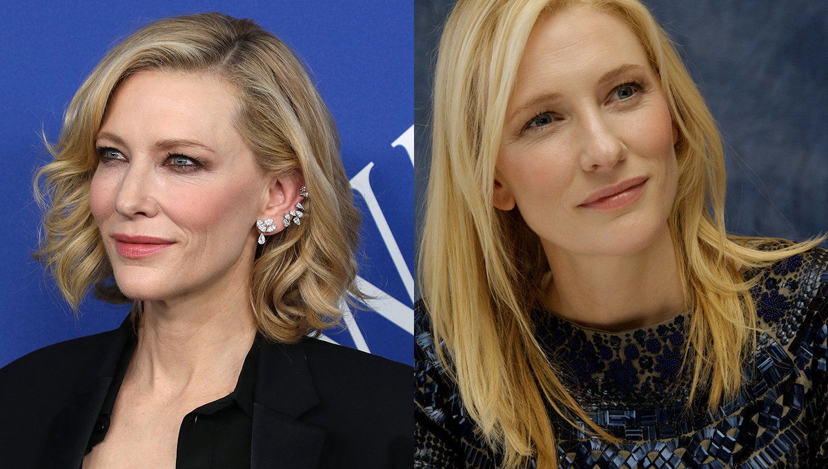 Die 52-jährige Cate Blanchett zeigte uns erst neulich in "Ocean´s Eight" wie lässig und vor allem super stylisch sie ist – auch Dank ihrer coolen Kurzhaarfrisur! Der Look macht sie edgy ist lässt sie interassant aussehen, im Vergleich zu ihren langen Haaren von Früher eine echte Typveränderung.