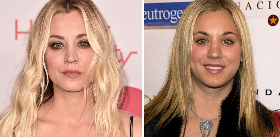 Kaley Cuoco früher heute