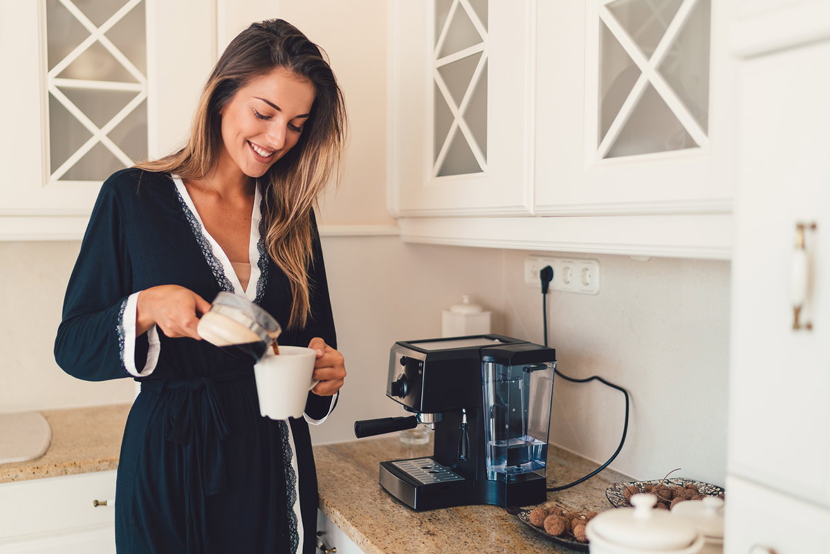 Eine aufgeräumte Küche ist viel gemütlicher – da trinkt man doch gerne seinen Kaffee.