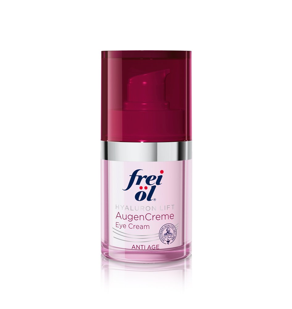 Hyaluron Lift Augencreme von frei öl über Amazon, ca. 22 Euro