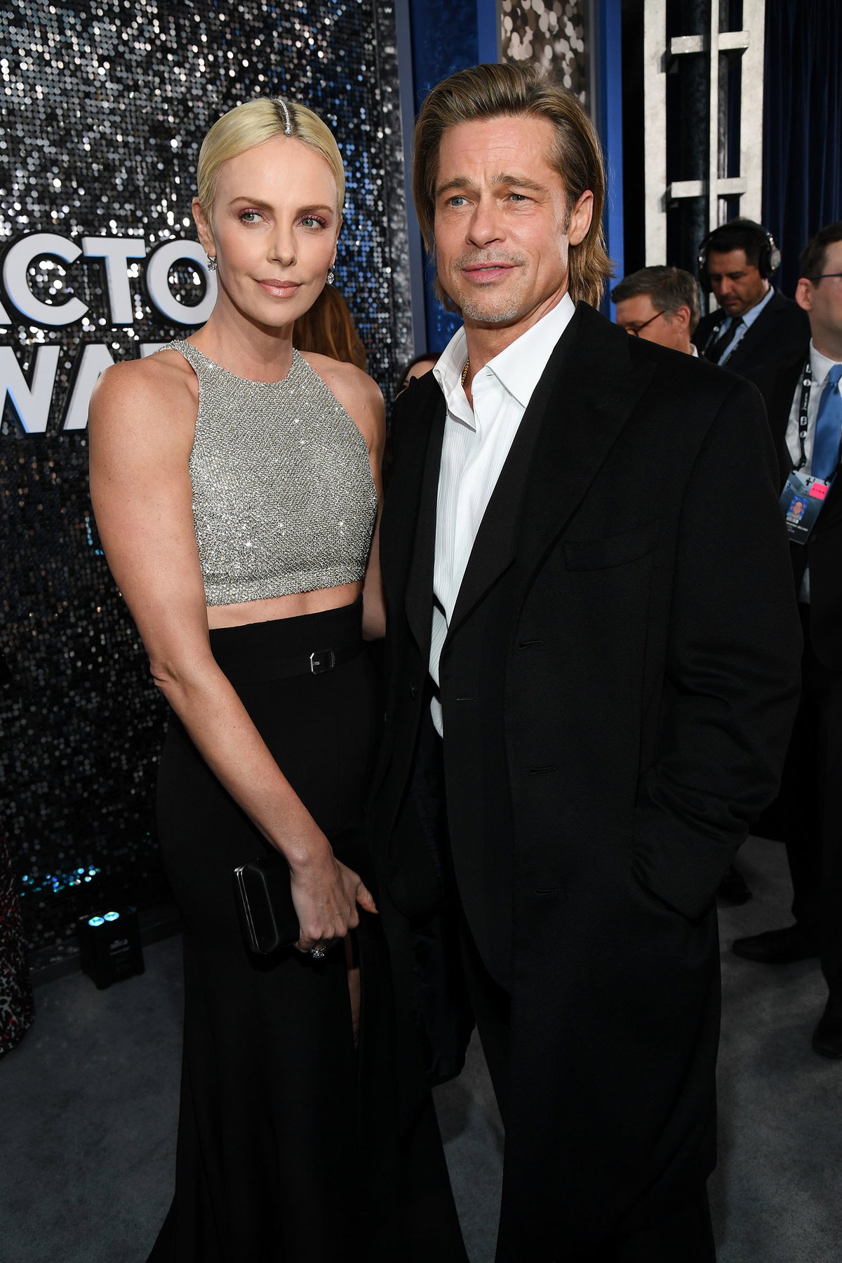 Brad Pitt und Charlize Theron