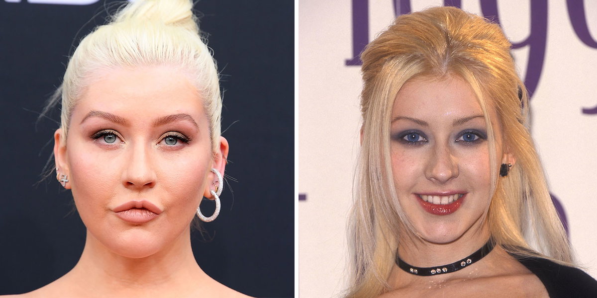 Christina Aguilera früher heute