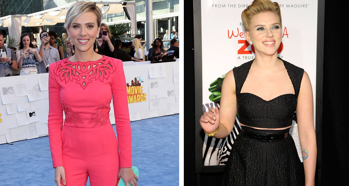 Scarlett Johansson Abnehmen Vorher-Nachher