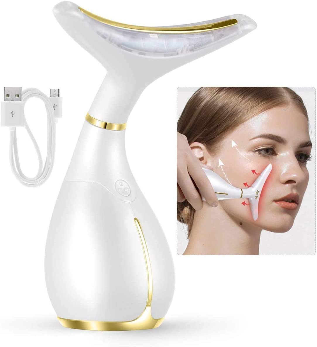 Gesichts-Massagegerät mit Vibration von Ms.W, über Amazon ca. 70 Euro