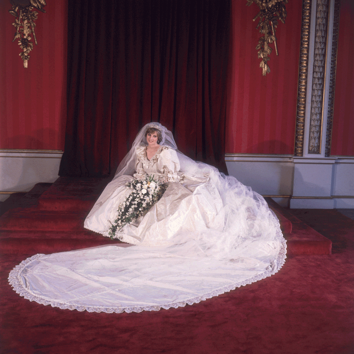 Lady Di im Brautkleid