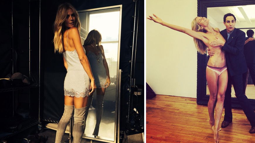 Heidi Klum: Schon wieder nackt auf Instagram