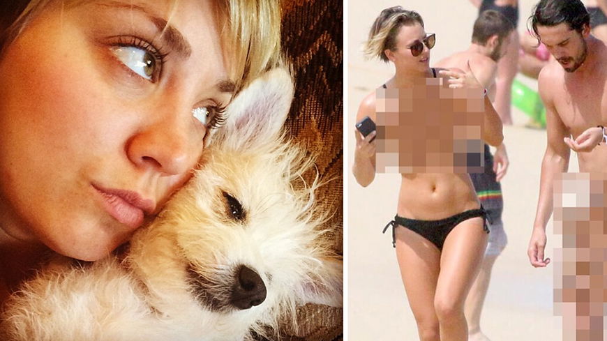 So cool geht Kaley Cuoco-Sweeting mit dem Nacktskandal um 