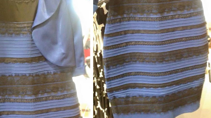Streit um's Kleid: Ist dieses Kleid blau-schwarz oder weiß-gold?