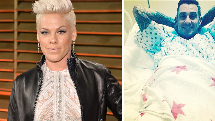 Pink: Angst um Ehemann Carey Hart