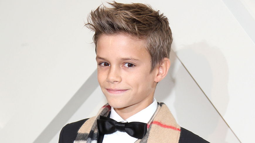 Romeo Beckham: Mit 12 eines der bestbezahlten Models!