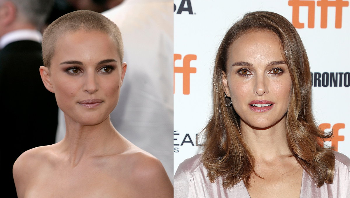 Inzwischen kennen wir Natalie Portman nur noch mit langen Haaren, doch die hatte die Schauspielerin nicht immer. 2004 bewies sie Mut, als sie sich für eine Rolle einen raspelkurzen Buzz Cut schneiden (oder besser rasieren) ließ.