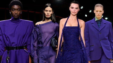 Rich Purple ist die Trendfarbe für den Herbst 2026, auf die Fashion Girls gewartet haben  