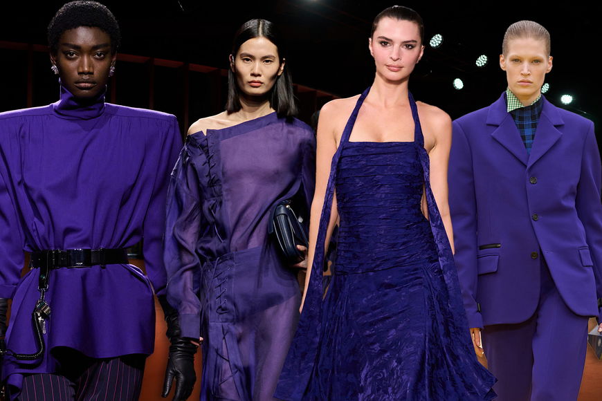 Rich Purple ist die Trendfarbe für den Herbst 2026, die Fashion Girls lieben