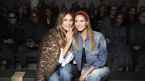 Zeitreise in die 90er: Heidi Klum begegnet in neuer s.Oliver-Kampagne ihrem jüngeren Ich