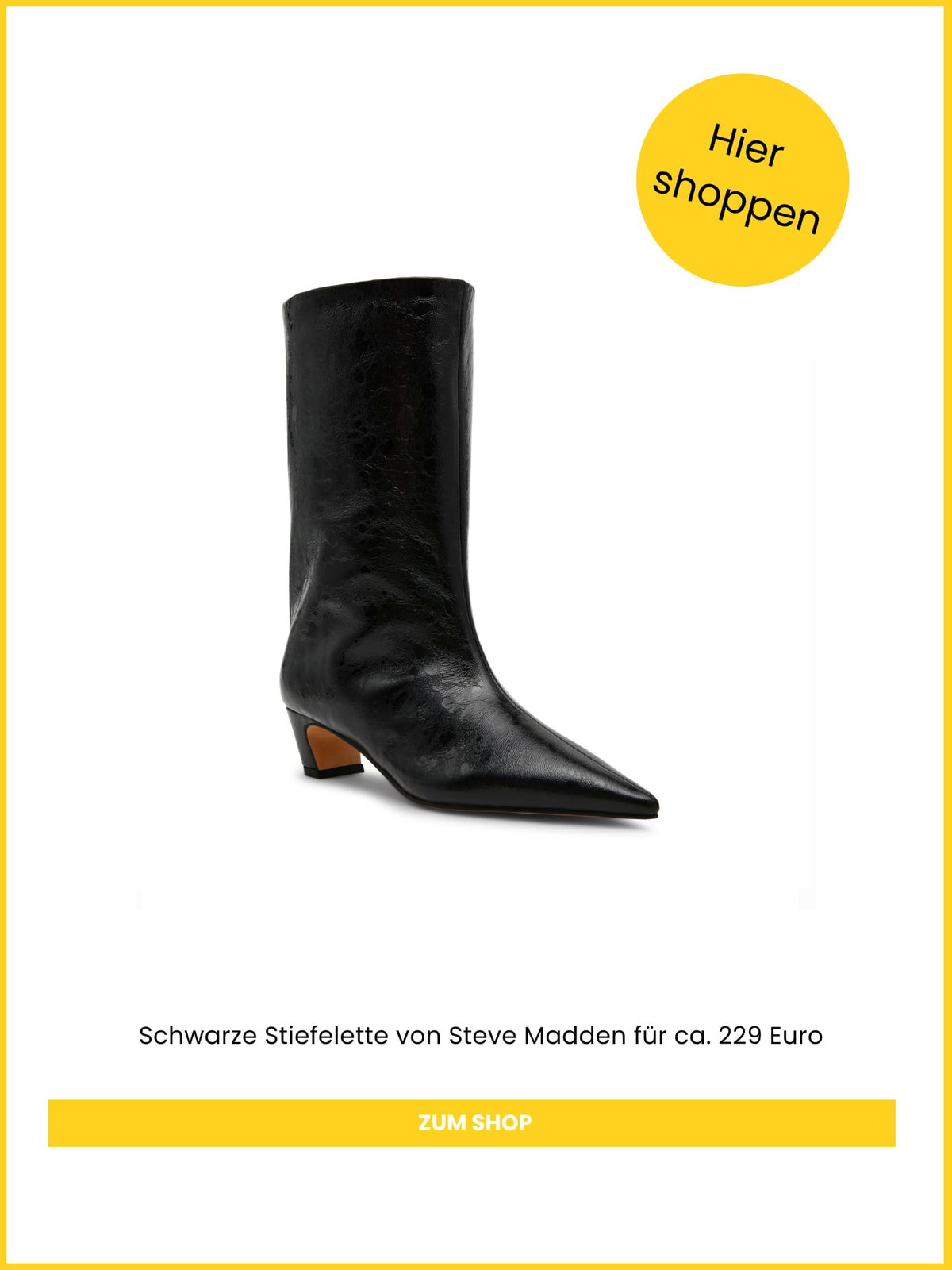 Das sind die bequemsten Absatzstiefel, die ich besitze – und sie sind so stylisch