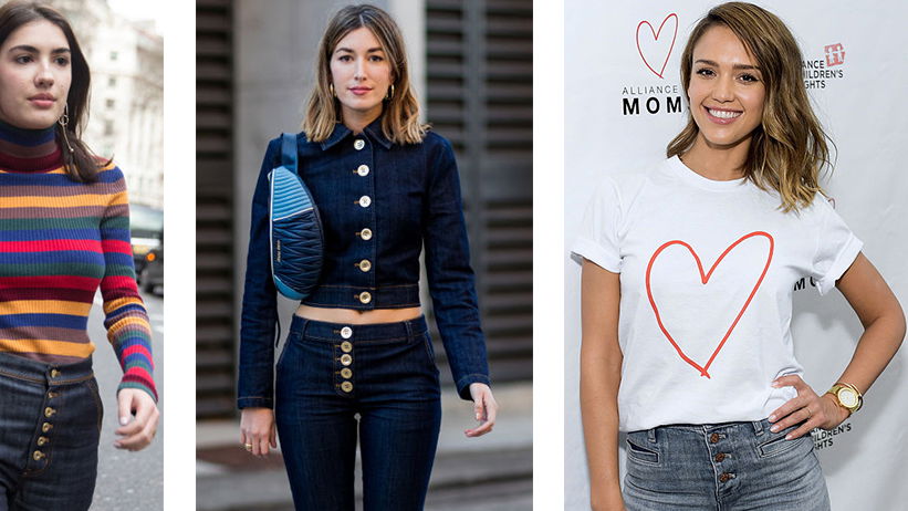 Button Up Jeans: Mit Knopfleisten schummeln wir uns schlank