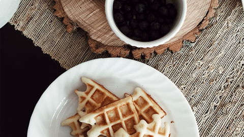 Waffeln: Mit diesem köstlichen Rezept von Anna Schürrle könnt ihr sogar abnehmen