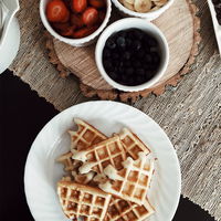 Waffeln: Mit diesem köstlichen Rezept von Anna Schürrle könnt ihr sogar abnehmen