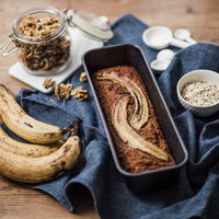 Bananenbrot mit Haferflocken: Das Rezept von Anna Schürrle hilft beim Abnehmen