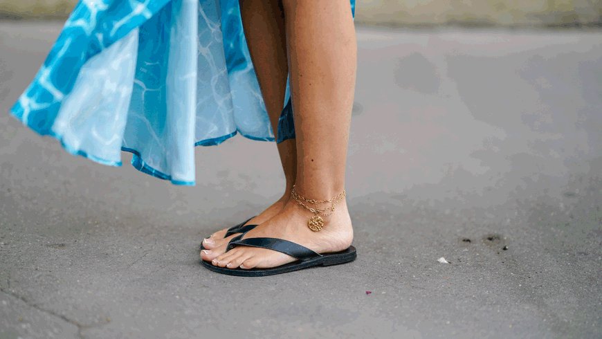 Laut Studie: Flip Flops sind genauso schädlich für die Füße wie High Heels