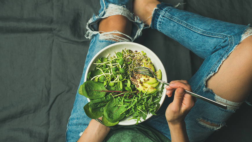 Salat: Wenn du ihn so isst, nimmst du zu