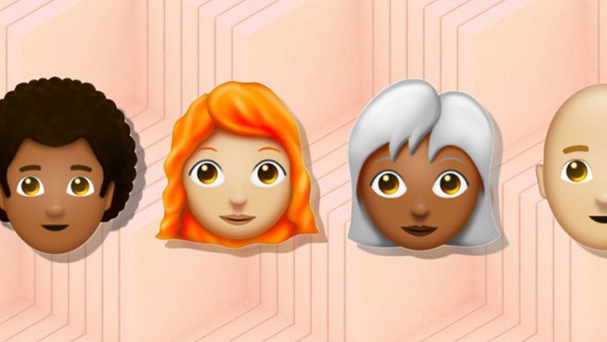 Juhu! Unsere Emojis bekommen ein haariges Update