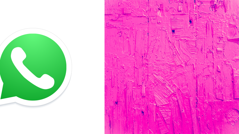 iPhone-Trick: So wird dein Whatsapp-Logo pink! 