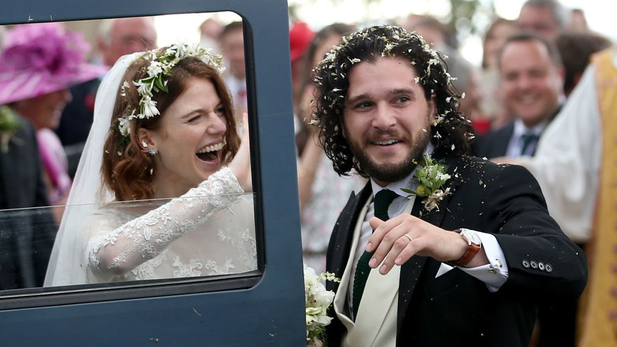 SO romantisch war die Hochzeit von Kit Harington und Rose Leslie 