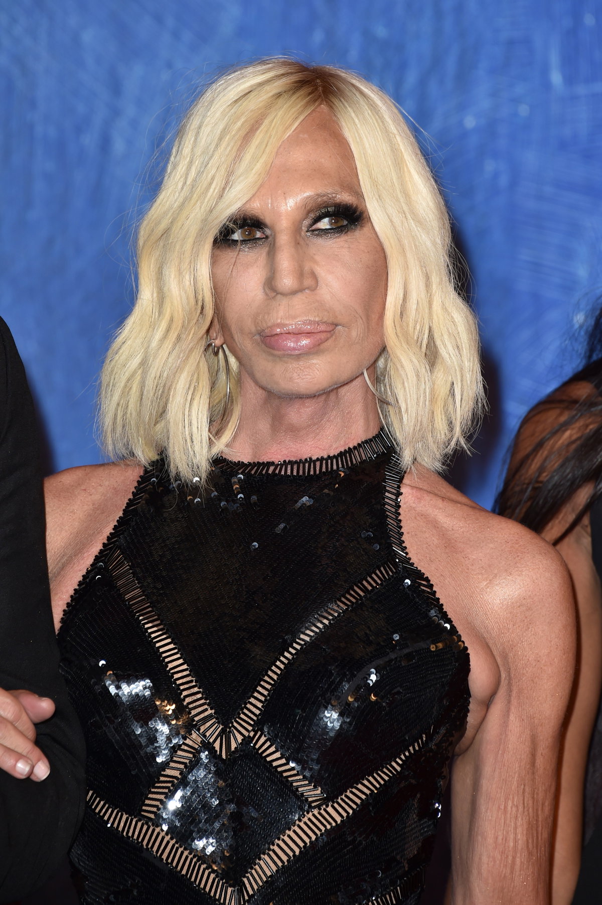 Donatella Versace beim Venice Film Festival