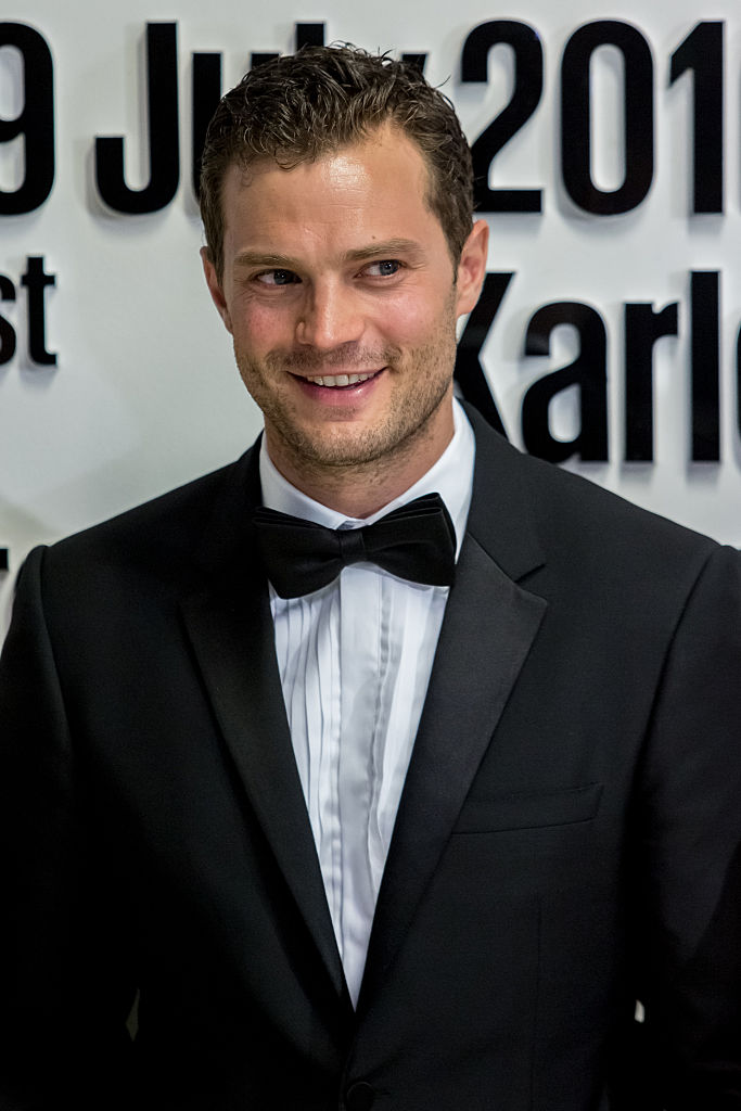 Was für ein Lächeln! Jamie Dornan bei einem Presseevent