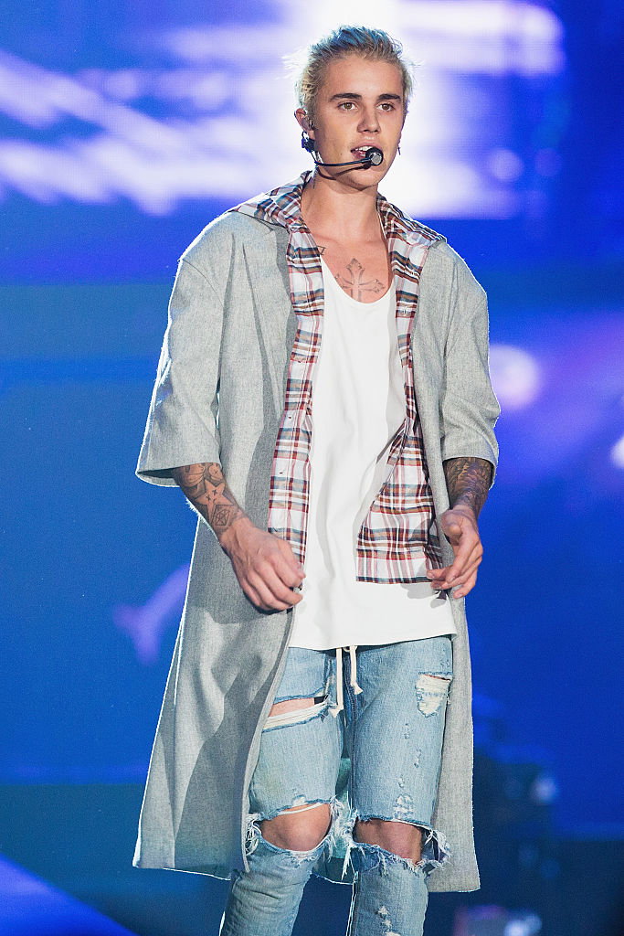 Justin Bieber beim seiner "Purpose" Tour