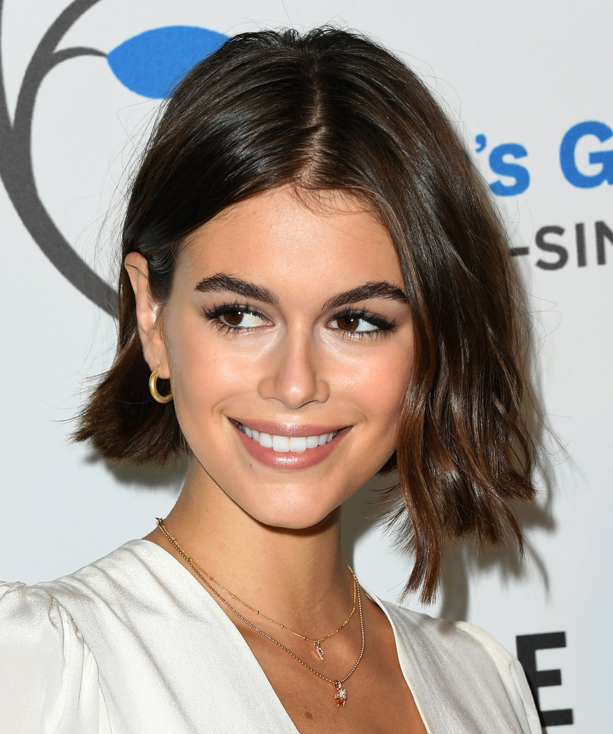 Kaia Gerber trägt den Bob in gestuftem Look
