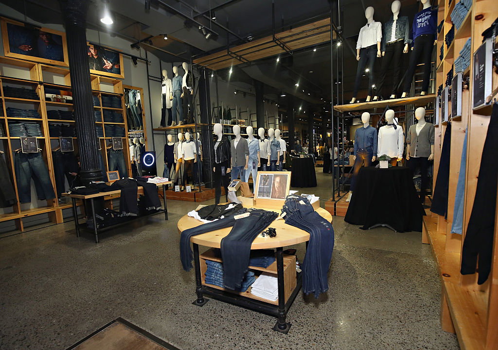 Ein Blick in den Levi's Store in New York