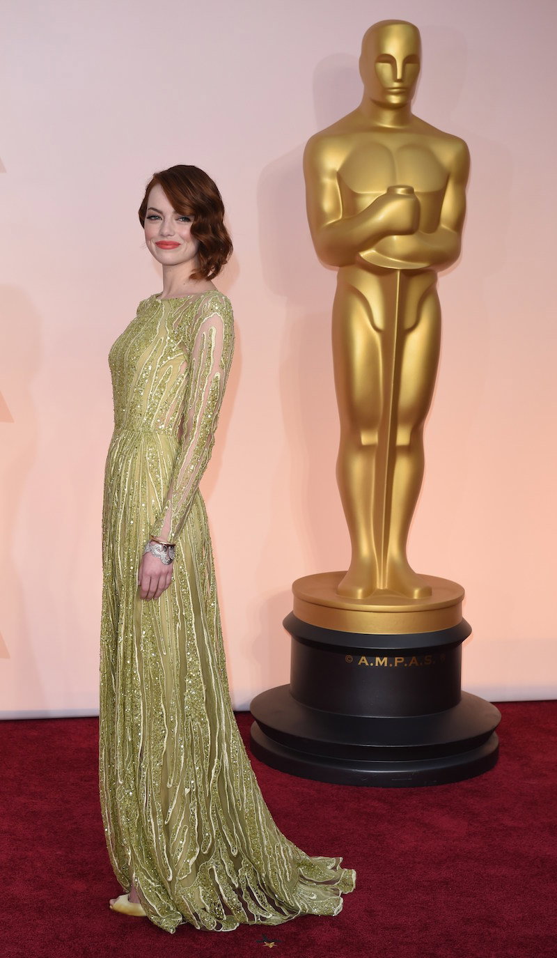 Emma Stone bei der Oscar-Verleihung 2016