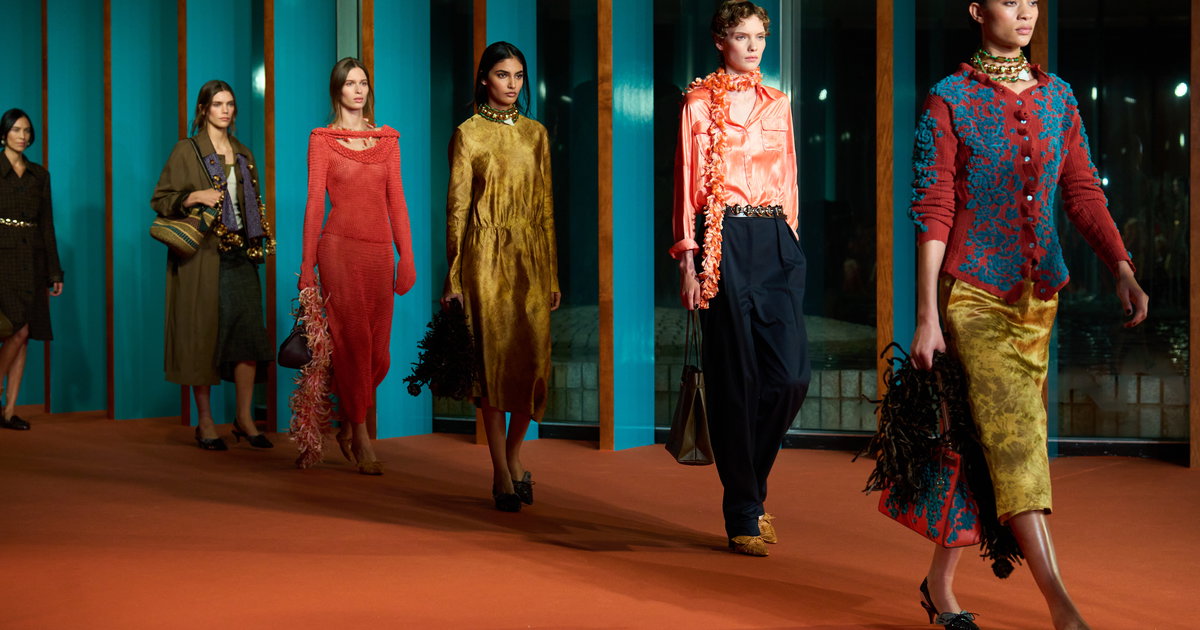 The Tory Burch show in New York celebrates the return of pure elegance